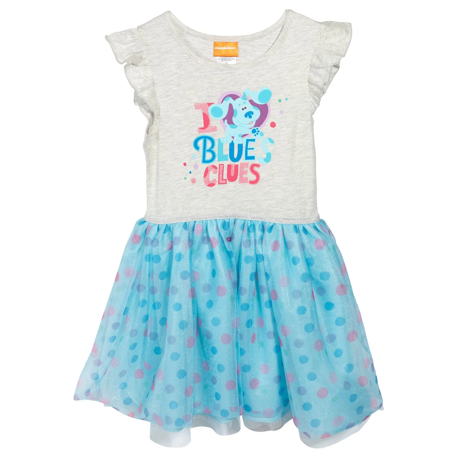 Blue's Clues & You! Tulle Short Sleeve Dress