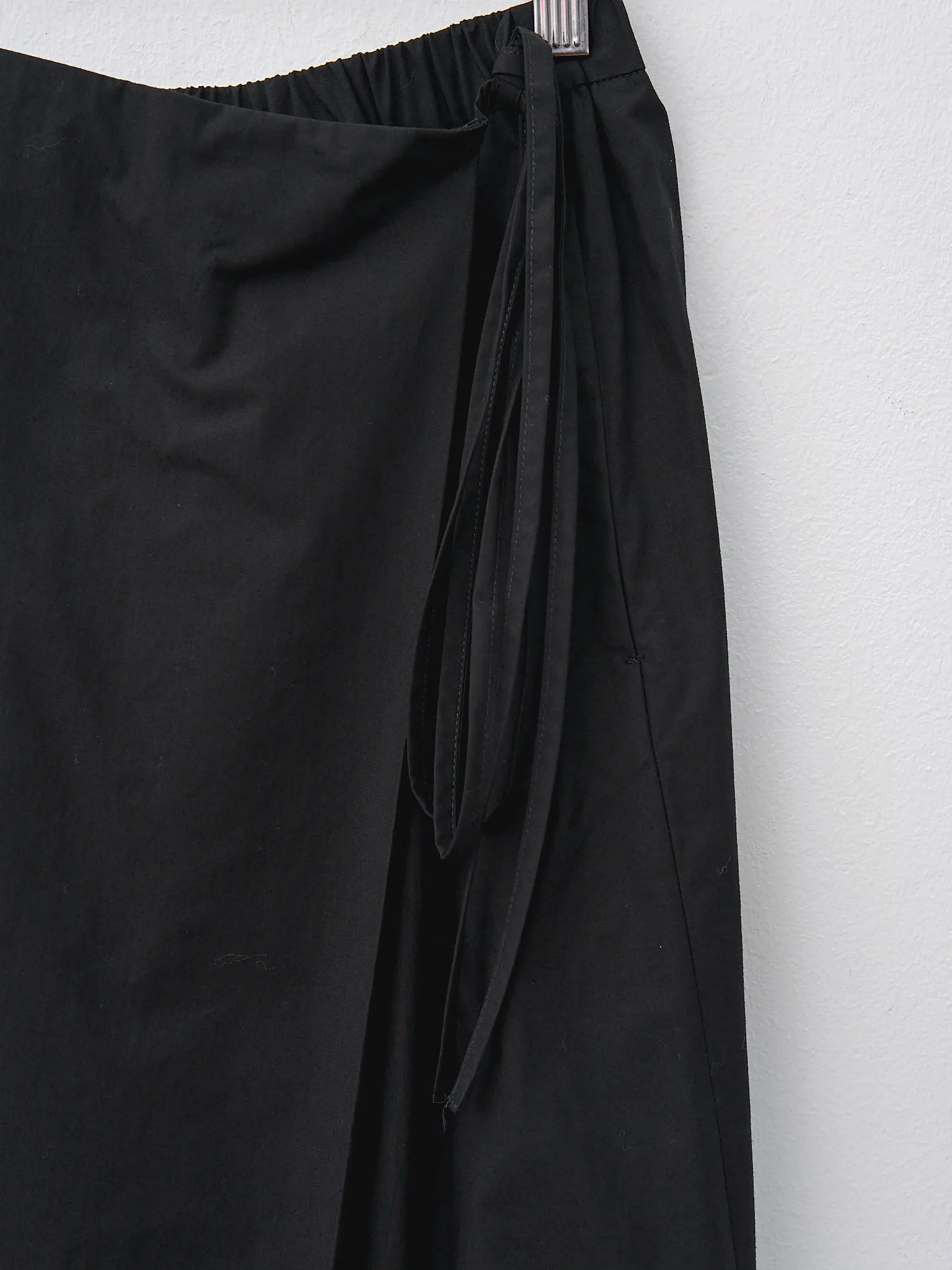 Broekrok - Black Poplin