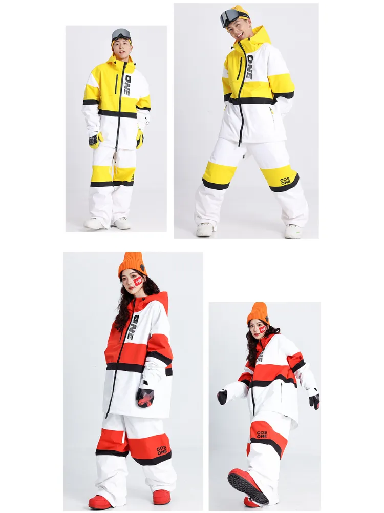 Cosone Outdoor Ski Sports Snow Suit - Unisex