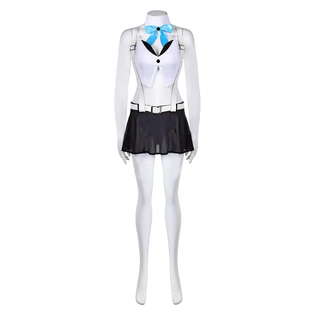 Final Fantasy VII Tifa Lockhart Women White Sexy Swimsuit Cosplay Costume Original Design