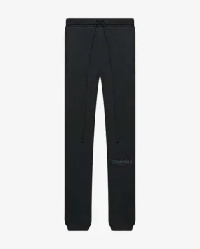 FOG ESSENTIALS FW21 REFLECTIVE LOGO BLACK SWEATPANTS (NEW)