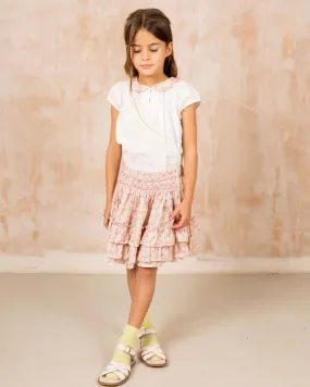 Girls Smocked Skirt - Masha