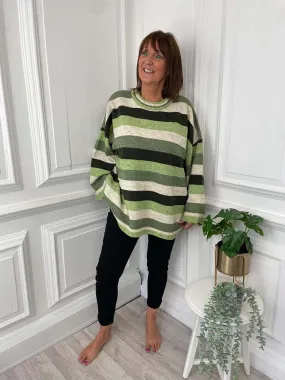 Haven Skara Stripe Knit - Fern