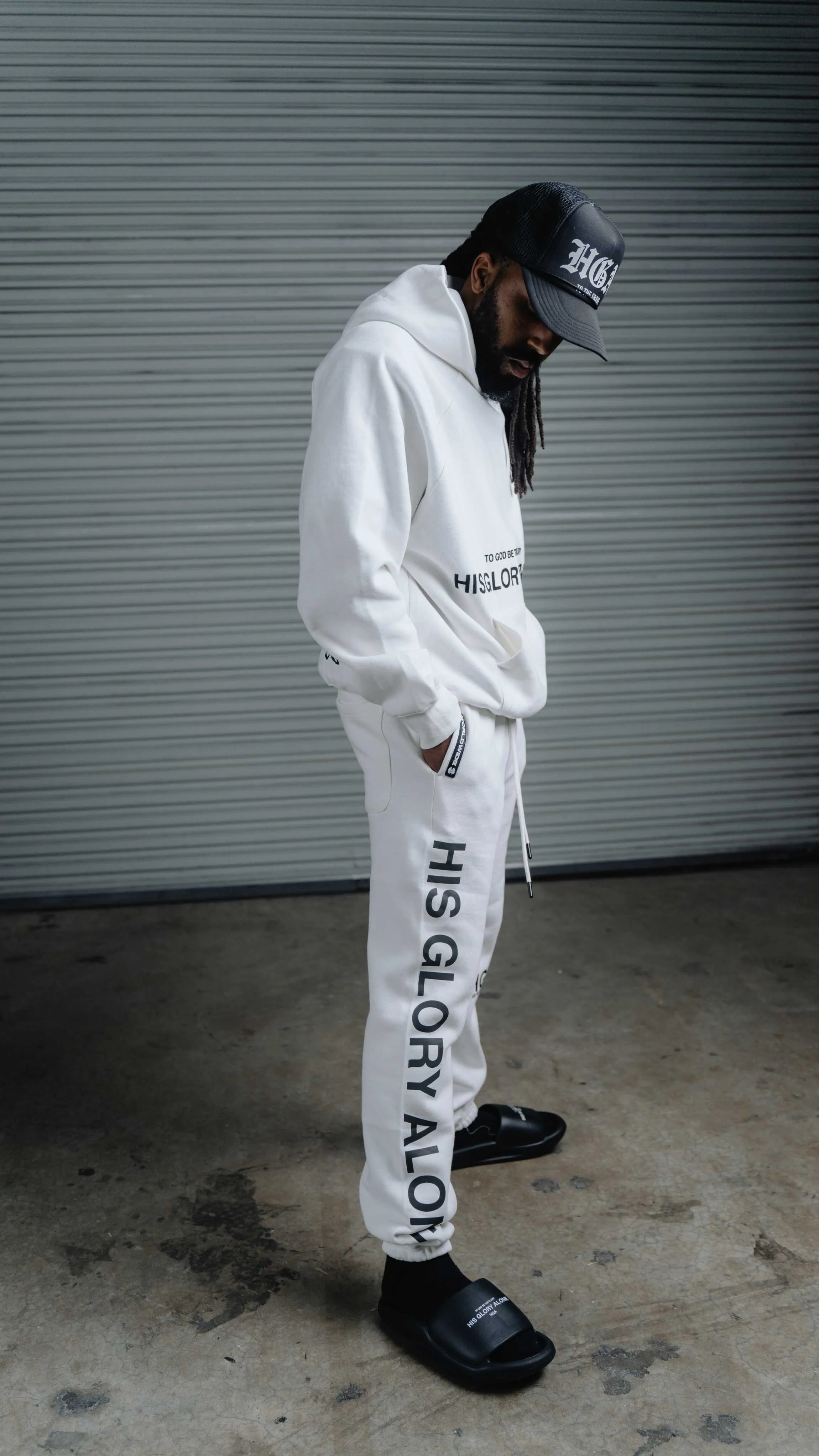 HGA Comfort Sweatpants (White)