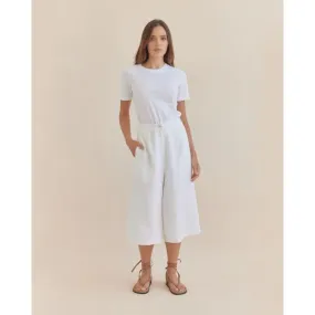 Katrina Linen Culottes | Ivory