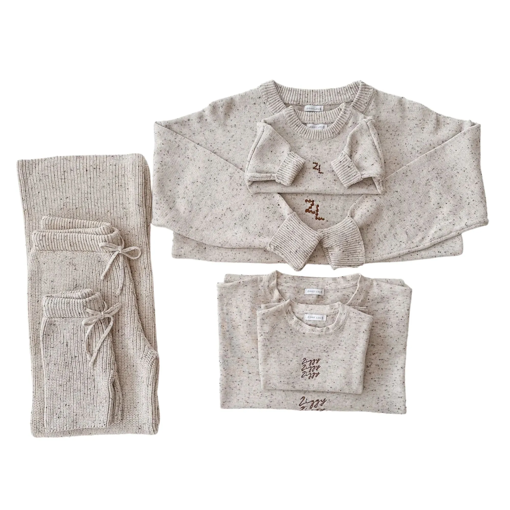 KNIT JUMPER (KIDS) | COCOA FLECK