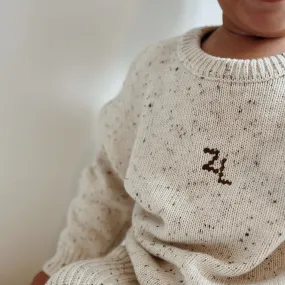 KNIT JUMPER (KIDS) | COCOA FLECK