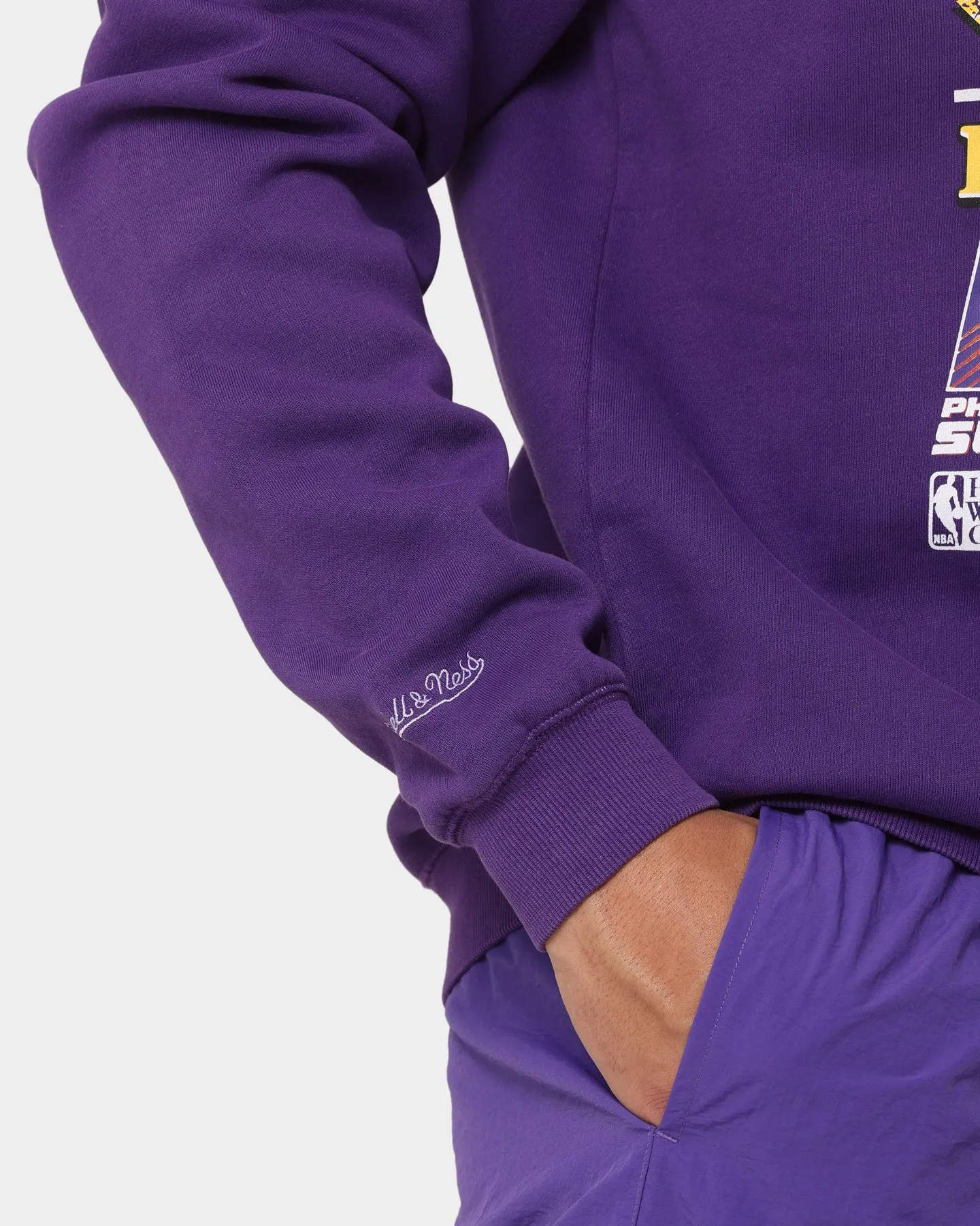 Mitchell & Ness Phoenix Suns Rays Crewneck Faded Purple