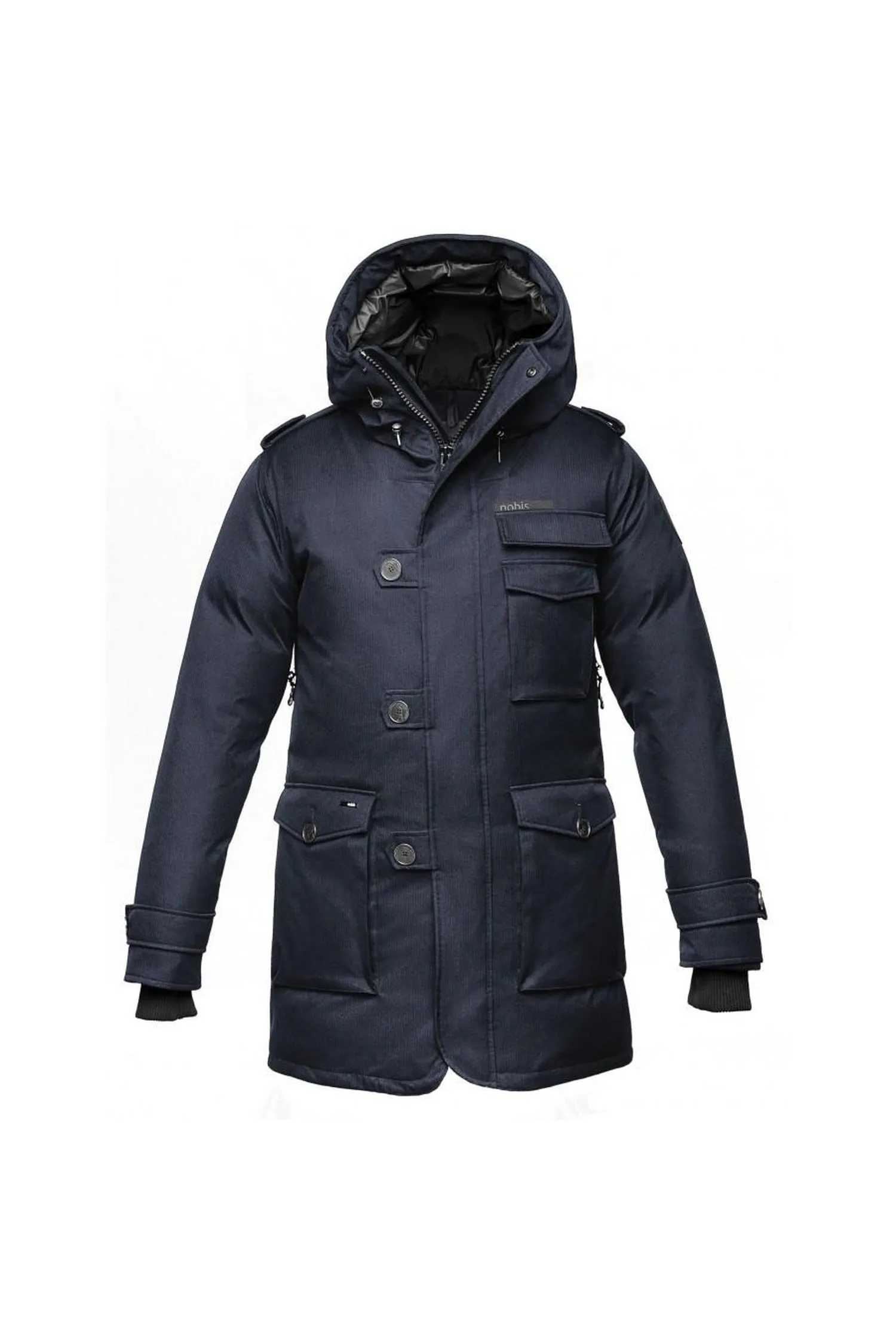 Nobis Mens - Shelby Padded Coat - Steel Grey