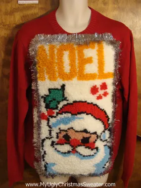 NOEL Santa Best Ugly Christmas Sweater