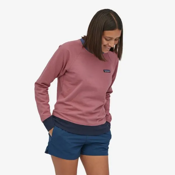 Patagonia P-6 Label Organic Crew Sweatshirt Womens