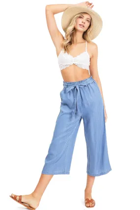 Seaside Chambray Culottes