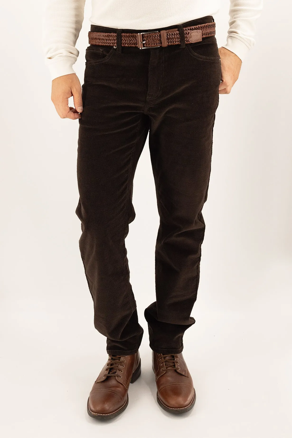 Stretch Corduroy Pant - Dark Roast