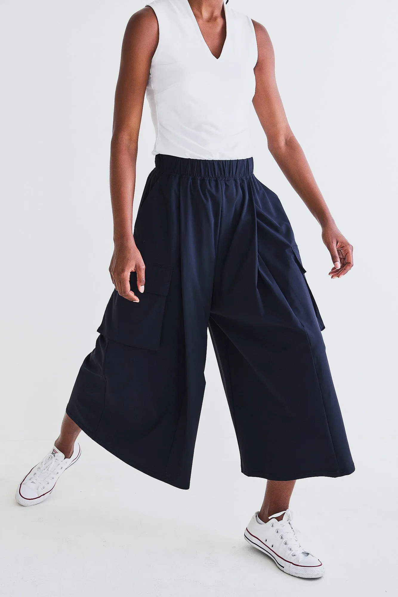 The Petite Cargo Skirt Pants