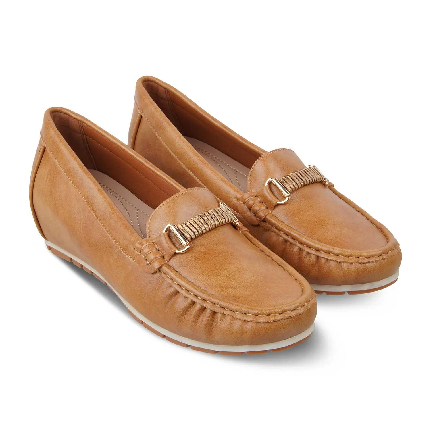 The Yonor Camel Women's Dress Wedge Loafer Tresmode