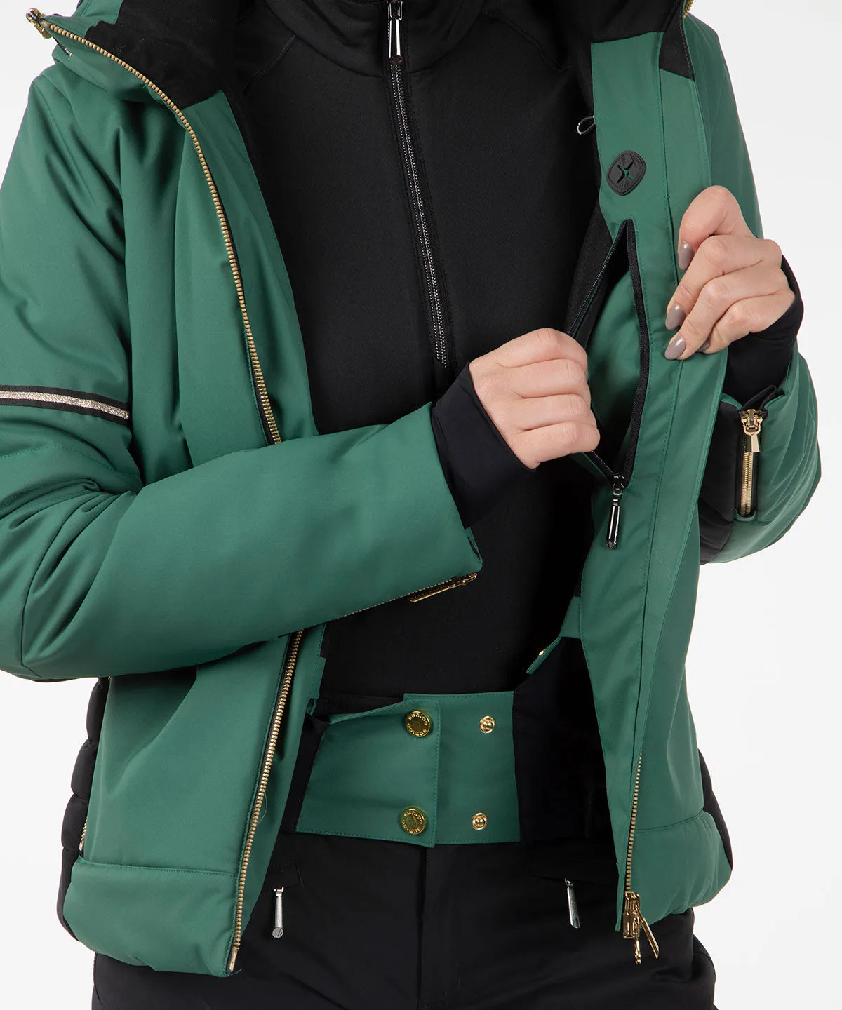 Women's Melissa Waterproof Stretch Jacket with Removable Hood