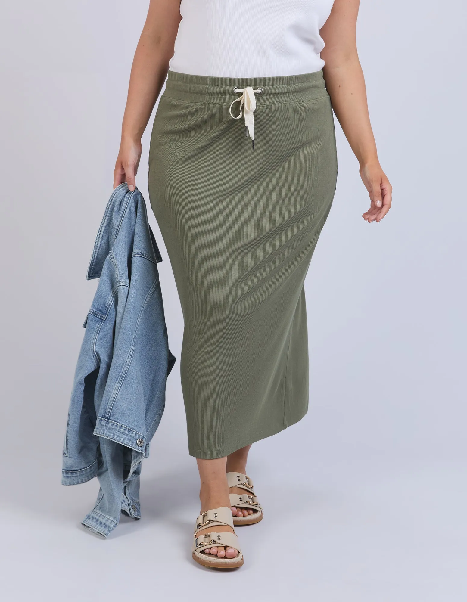 Xanthe Rib Skirt - Elm Lifestyle